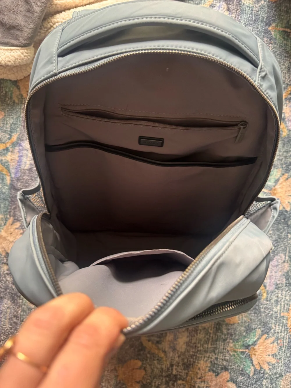 Away Commuter Backpack in Coast Blue